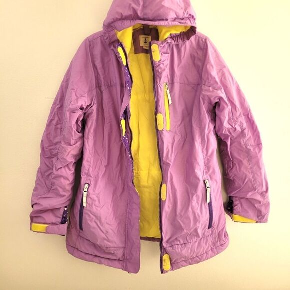 LANDS END girls XL 14-16 3-in-1 growalongs winter parka - Picture 3 of 15